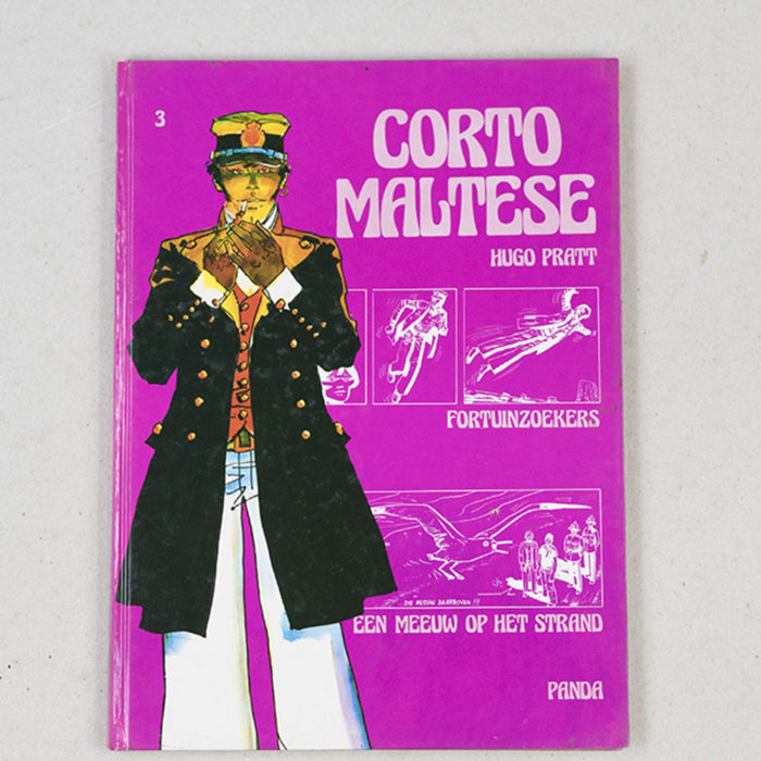 Pratt – Corto maltese De fortuinzoekers / een meeuw op het strand