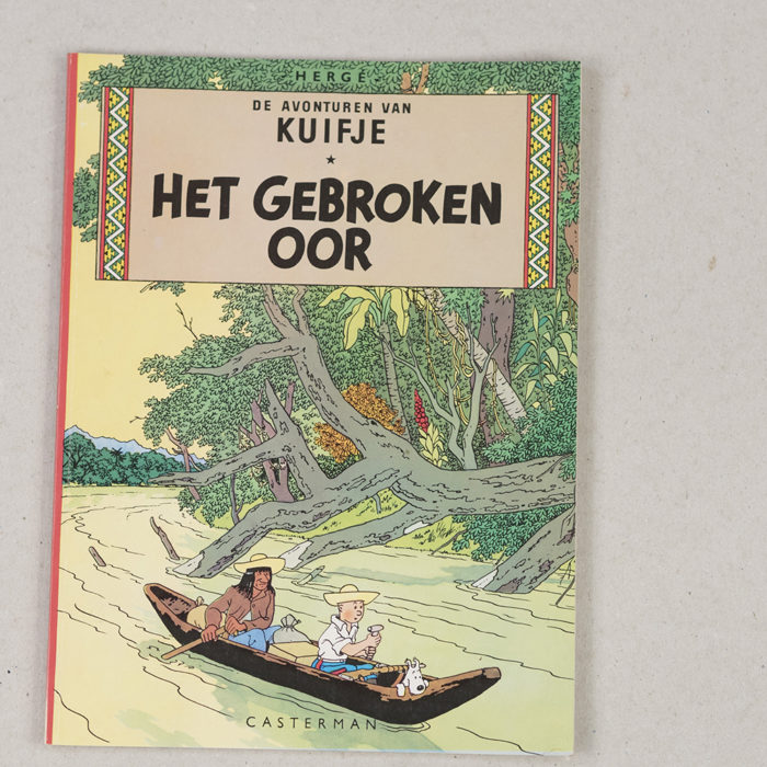 Herge – Kuifje Het gebroken oor