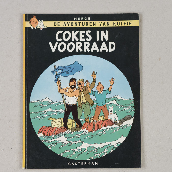 Herge – Kuifje Cokes in voorraad