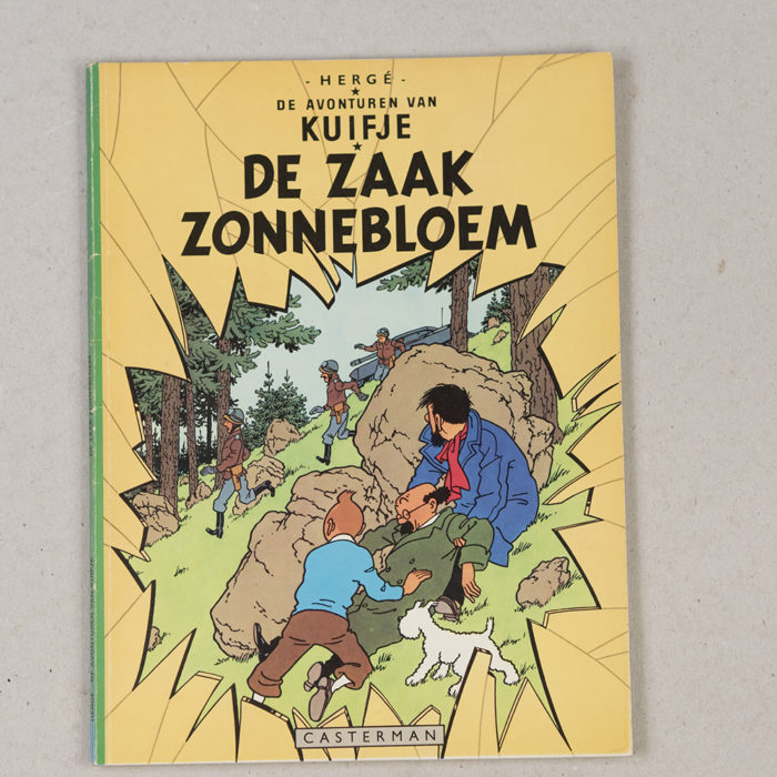 Herge – Kuifje De zaak zonnebloem