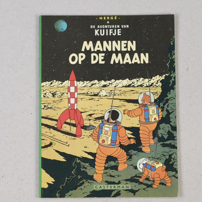 Herge – Kuifje Mannen op de maan