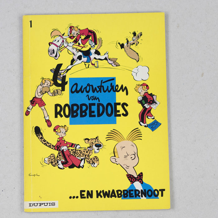 Franquin – Robbedoes 4 avonturen van robbedoes en kwabbernoot