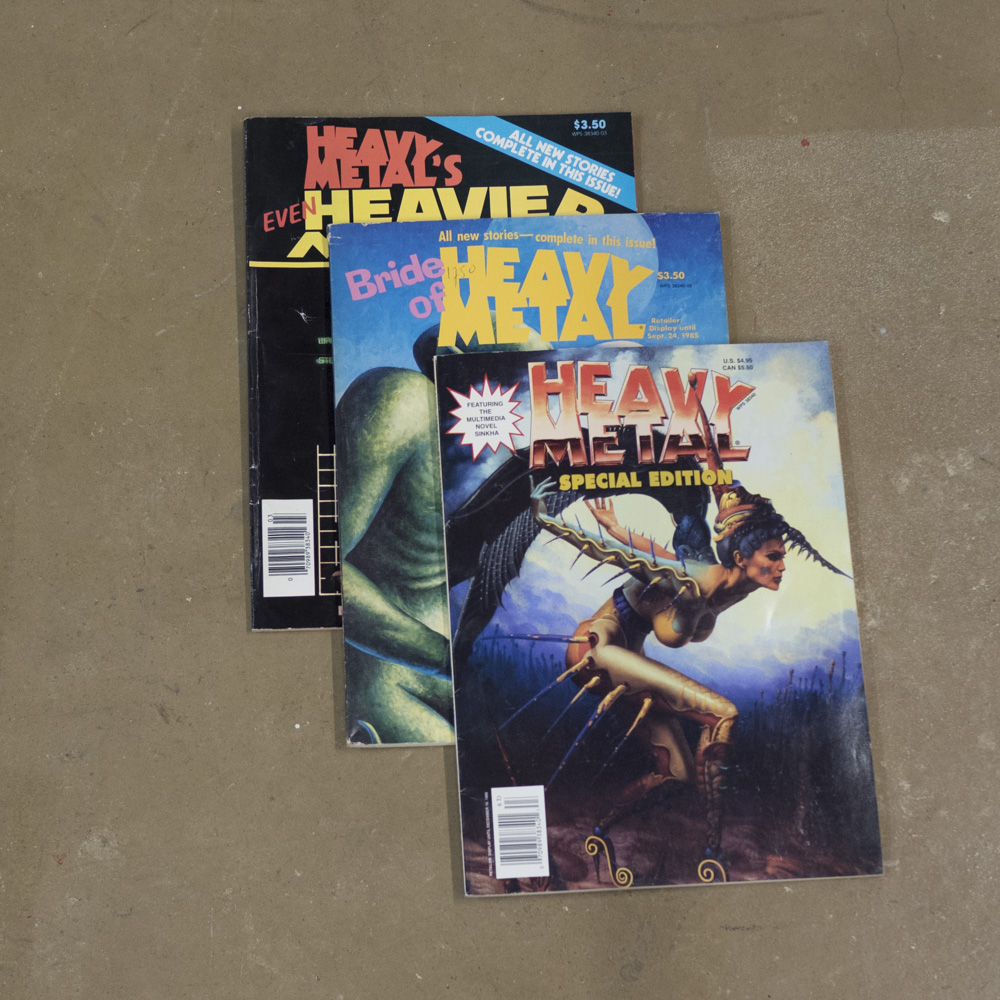 Heavy metal – 3 special editions